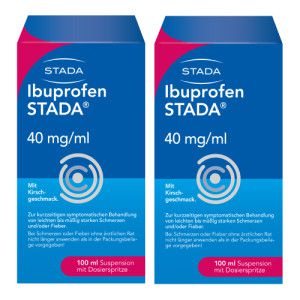 IBUPROFEN STADA 40 mg/ml Suspension zum Einnehmen 2 x 100 ml