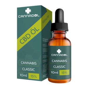 CBD 15% Bio Cannadol Hanfextrakt Classic Tropfen