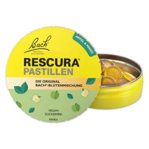 BACHBLÜTEN Original Rescura Pastillen Apfel-Minze